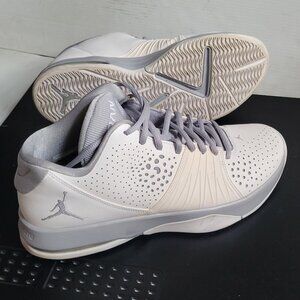 Nike Air Jordan Men's Size 11.5 Wolf Gray 5 AM Basketball Shoes Style 807546-100